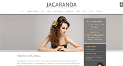 Desktop Screenshot of jacarandasalon.com